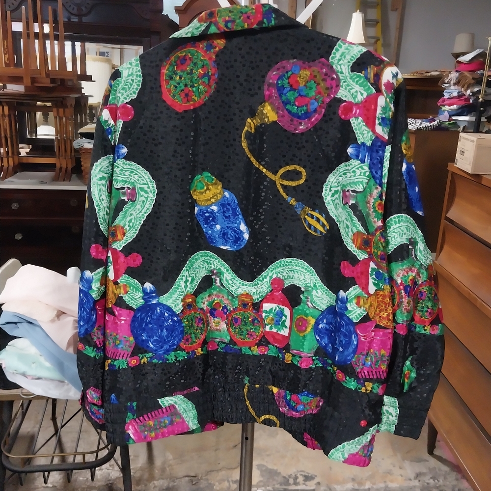 Tanjay Multicolor Bomber Jacket - image 3